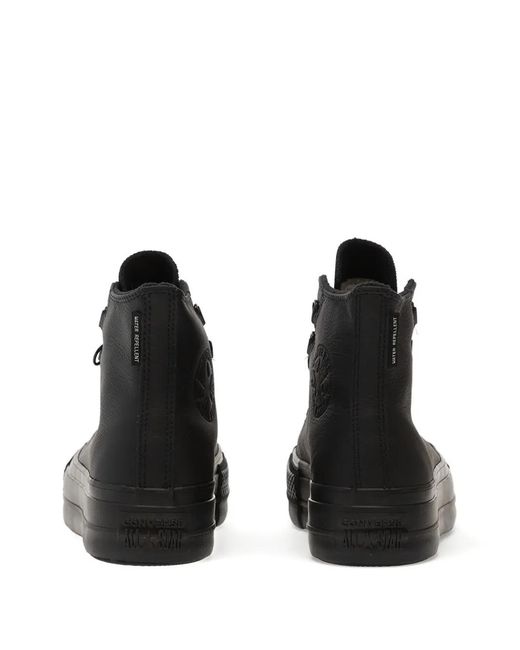 Converse Black Chuck Taylor Platform Sneakers