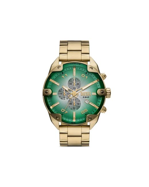 メンズ DIESEL Spiked 49mm 腕時計 Green