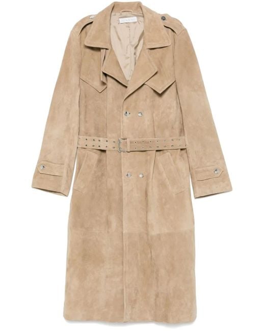 Ludovic de Saint Sernin Natural Amanda Trench Coat