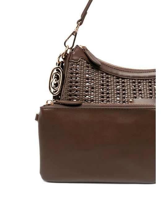 La Carrie Brown Sac À Bandoulière À Franges