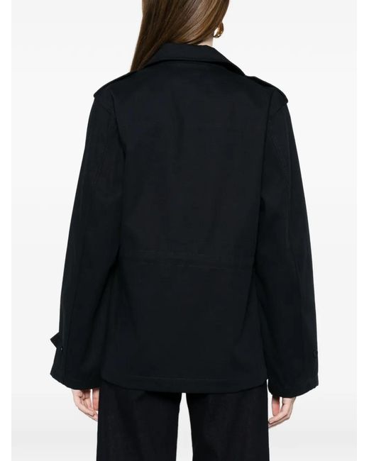 A.P.C. Black Flap-Pocket Jacket
