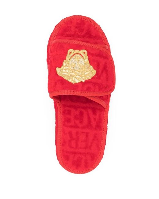 Versace Red Sliders