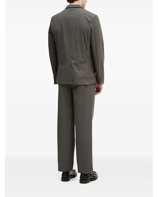 Lindbergh Gray Single-Breasted Suit for men