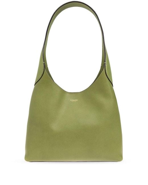 COACH Green Brooklyn Shoulder Bag
