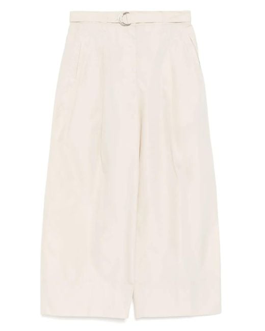 3.1 Phillip Lim Natural Belted Palazzo Pants