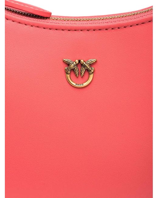 Pinko Pink Half Moon Shoulder Bag