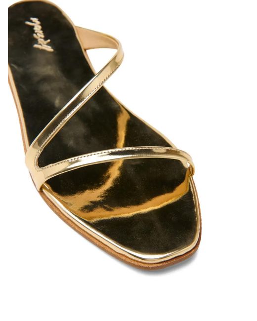 Marsèll Metallic Criss-Cross Strap Sandals