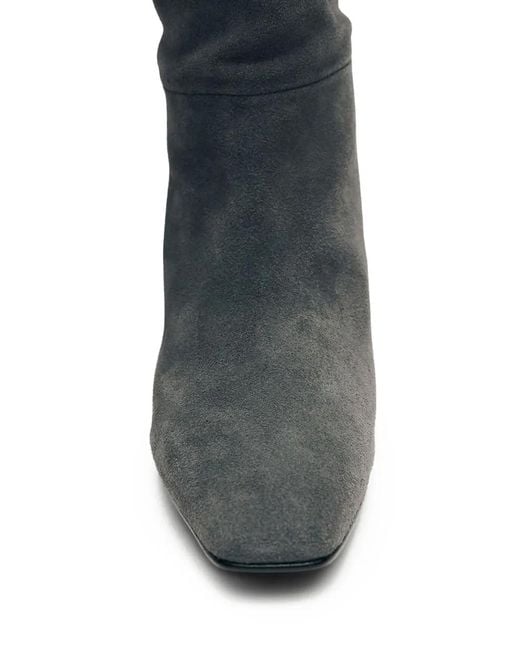 Alohas Black Kalila Ruched Boots