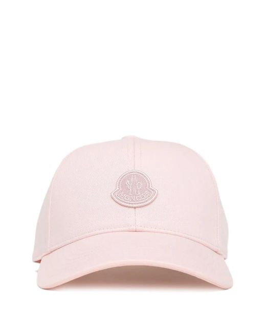 Moncler レディース ピンク ベースボール キャップ 【公式通販】