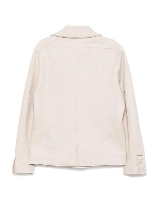 Transit Natural Button-Up Jacket for men