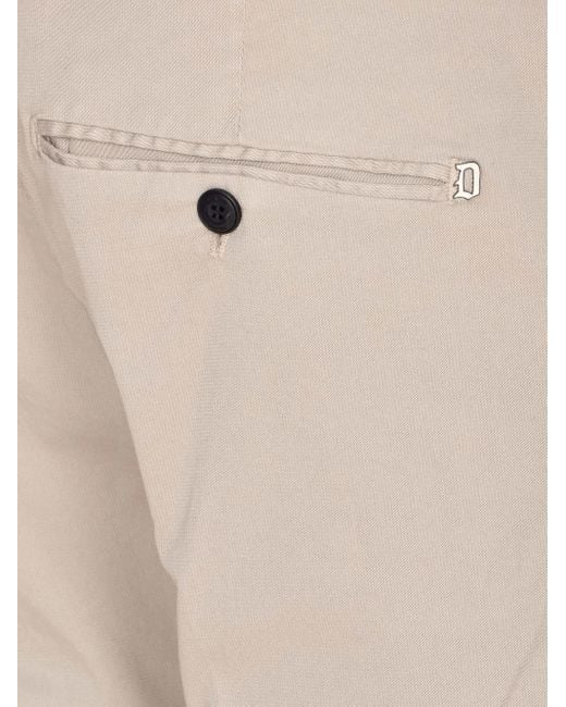 Pantalon Chino Gaubert Dondup pour homme en coloris Natural