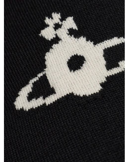 Vivienne Westwood Black Fisherman Jumper for men