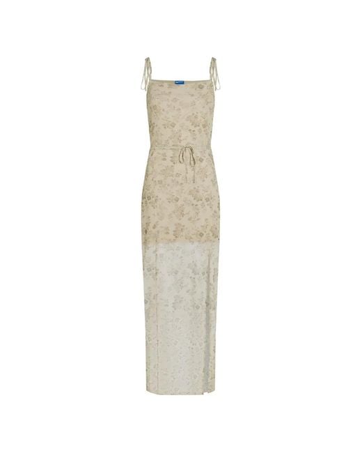 Karl Lagerfeld White Floral Maxi Dress