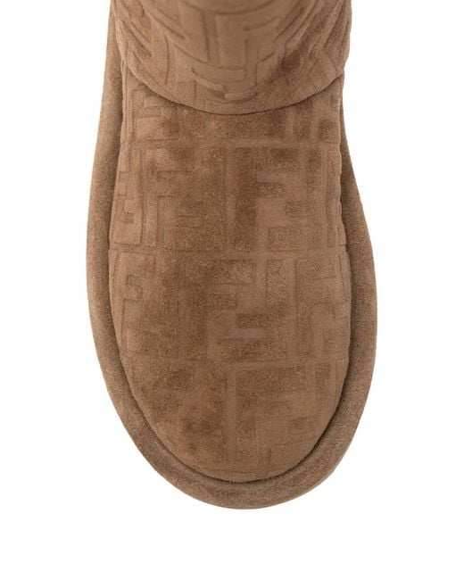 Fendi Brown Apres Chic Boots