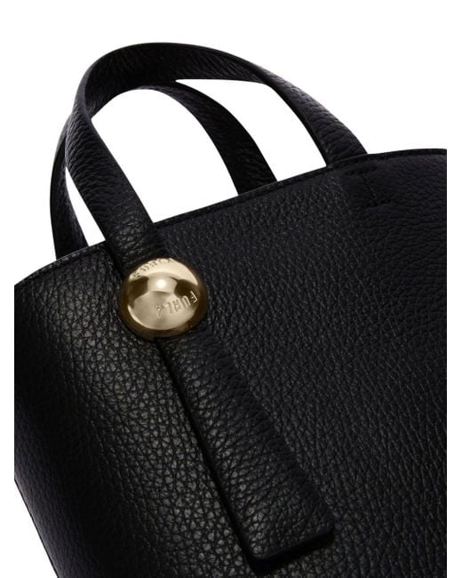 Furla Black Leather Crossbody Bag