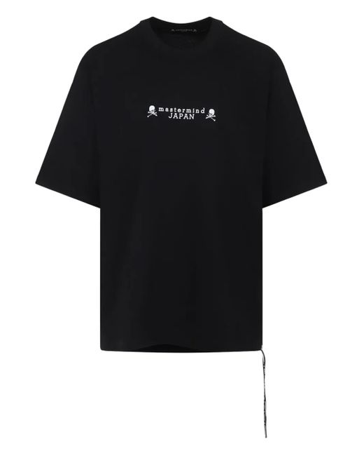 メンズ Mastermind Japan スカルプリント Tシャツ Black