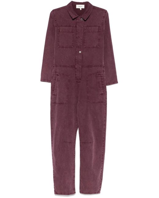Ba&sh Purple Fidis Jumpsuit