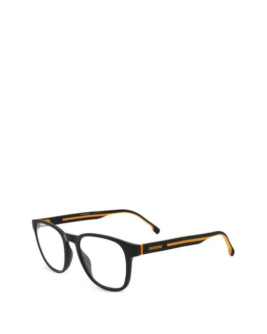 Carrera White Square-Frame Glasses for men