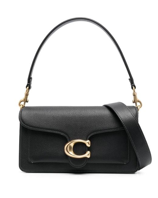 COACH Tabby 20 Leren Crossbodytas in het Zwart Lyst NL