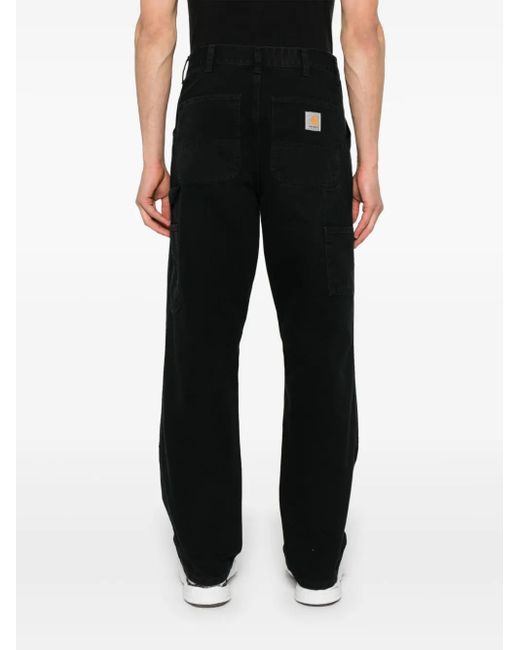 メンズ Carhartt Double Knee パンツ Black