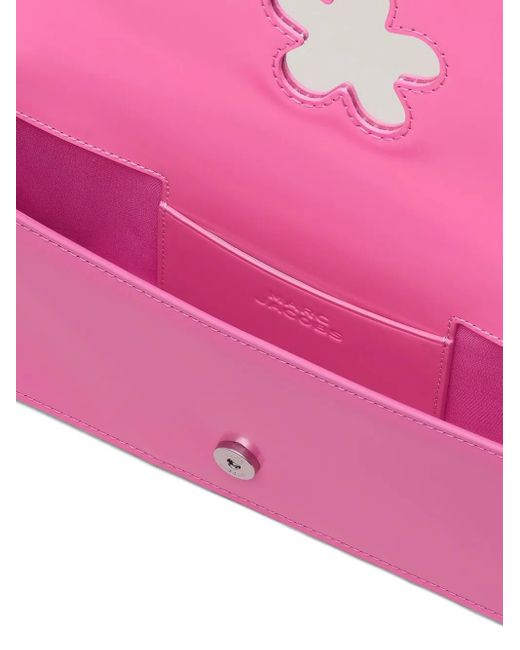 Marc Jacobs Pink The Mirror Shoulder Leather Bag