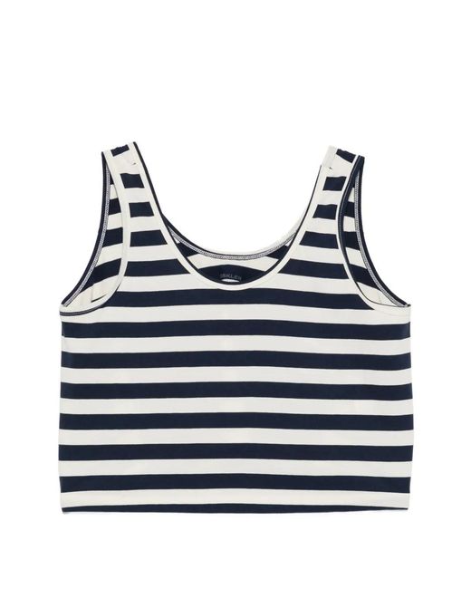 Osklen Blue Striped Top