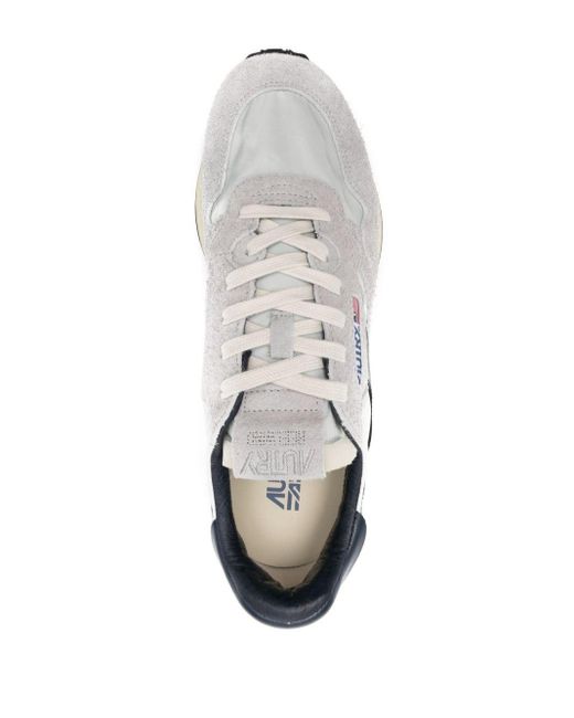 Autry White Reelwind Low-top Sneakers for men