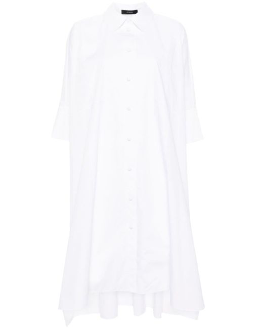 Joseph Maxi-jurk Van Biologisch Katoen in het White