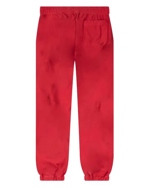 SAINT Mxxxxxx Red Unknown Power Track Pants for men