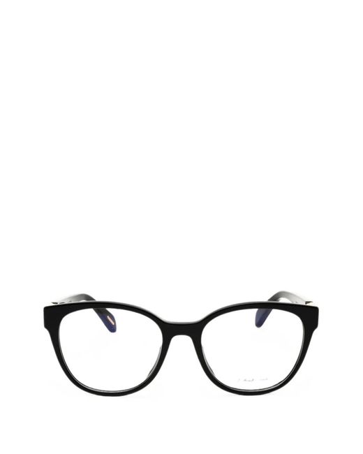 Chopard Black Round-Frame Glasses