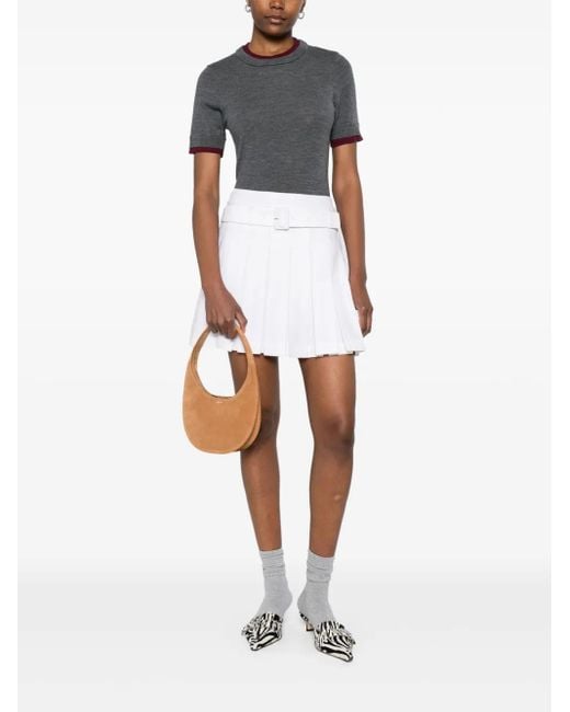 Coperni White Double Gusset Swipe Bag