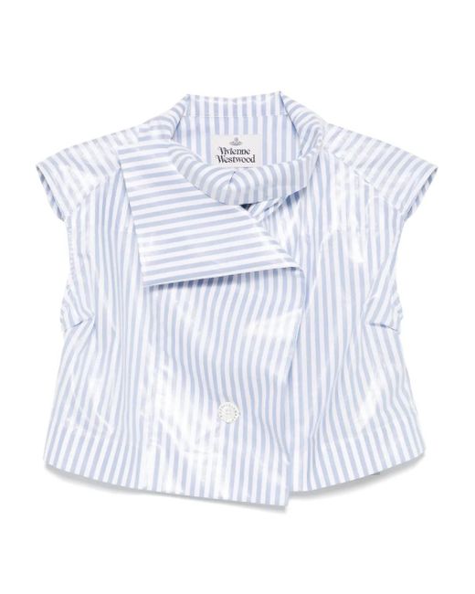 Vivienne Westwood Honor Blouse in het White