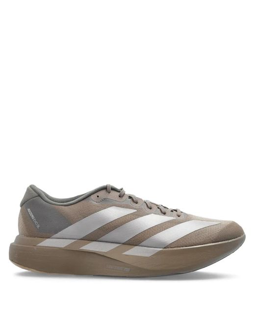 Adidas Gray Adizero Evo Sl Sneakers for men