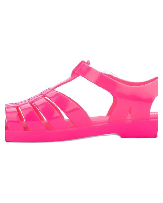 Melissa Pink Strappy Open-Toe Sandals