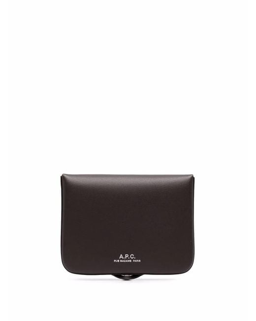 A.P.C. Brown Josh Purse for men