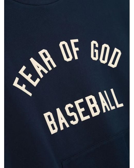 メンズ Fear Of God X Mlb ロゴ スウェットシャツ Blue