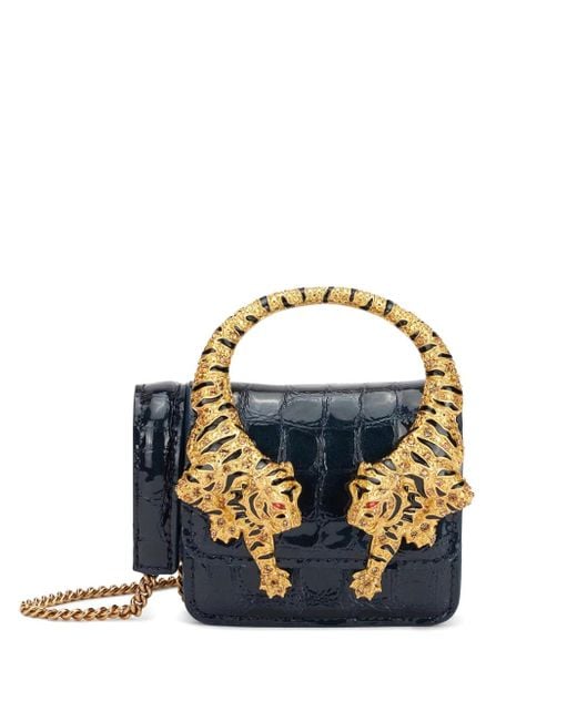 Sac Cabas Roar Roberto Cavalli en coloris Blue