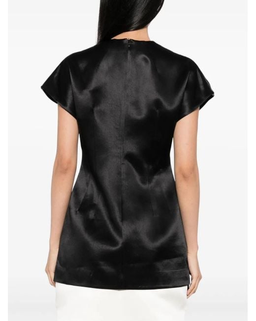 A.W.A.K.E. MODE Black Rectangle-Detail Top
