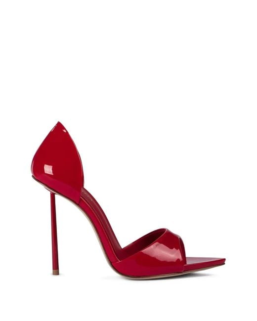 Le Silla Red Shirley Stiletto Sandals