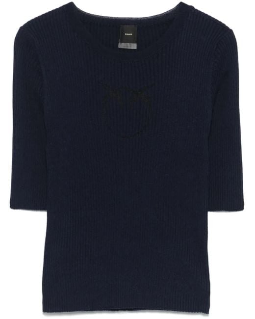 Pinko Blue Love Birds T-Shirt