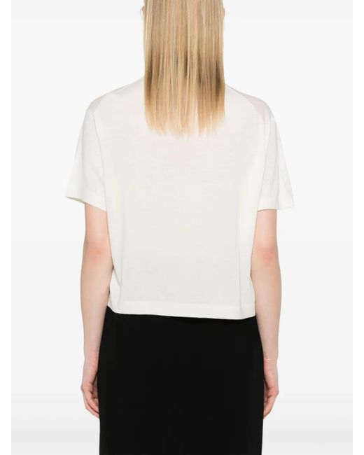 Theory White Merino Top