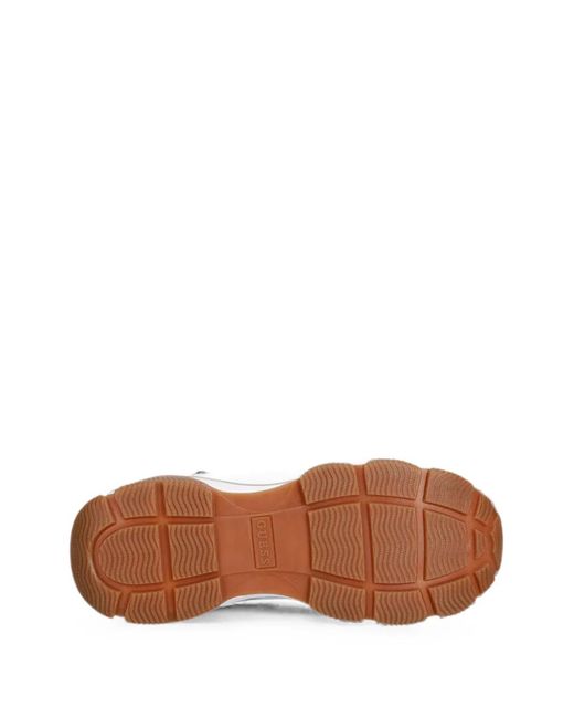 Guess White Mazzy Logo Running Shoes