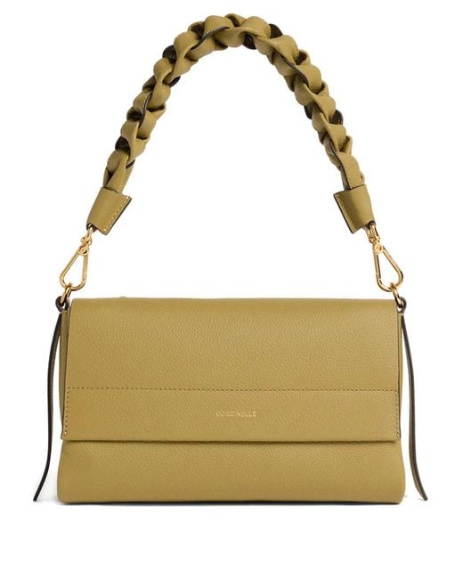 Coccinelle Metallic Braided-handle Shoulder Bag