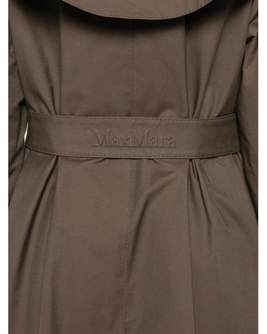 Max Mara Brown Tie-Belted Jacket