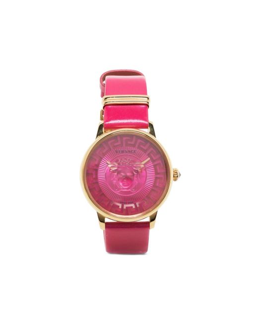 Reloj Medusa Alchemy de 38mm Versace de color Pink