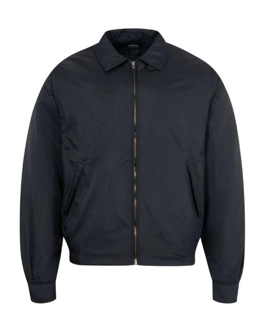 Noah NYC Blue Zip-Up Bomber Jacket for men