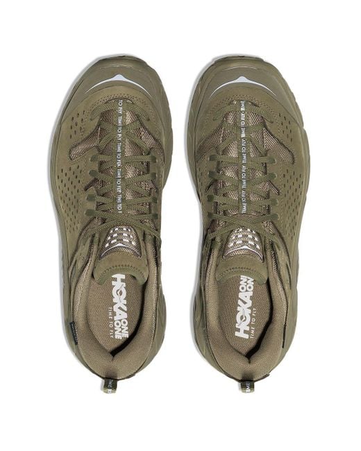 Hoka One One Tor Ultra Low Wp Jp in Green for Men | Lyst UK