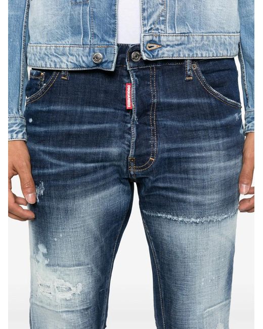 DSquared² Blue 'Cool Guy' Jeans for men