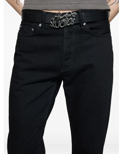 Vaqueros De Algodón Acne de hombre de color Black
