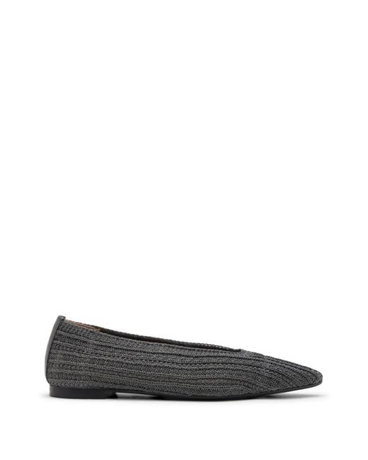Castaner Black Bassi Knit Ballet Flats